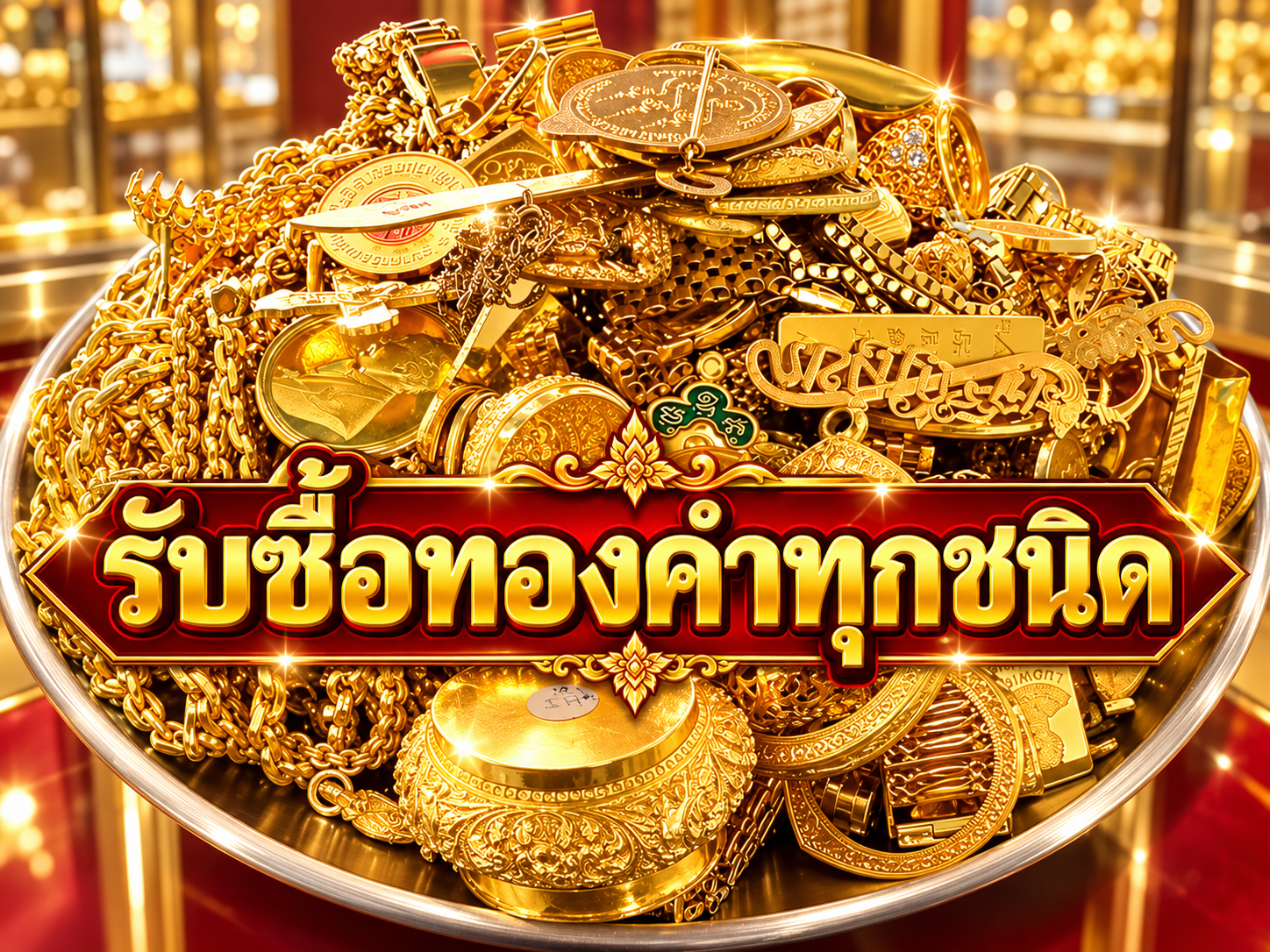 รับซื้อทองคำทุกชนิด